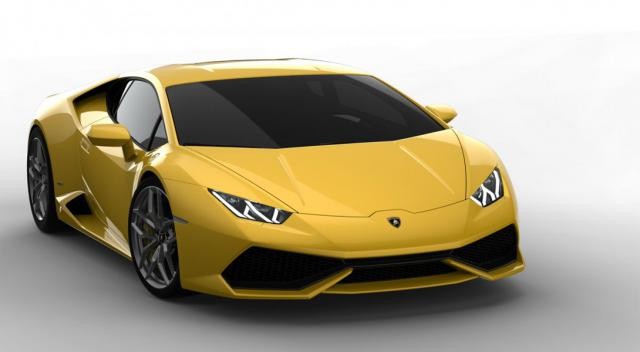 Lamborghini LP 610-4 Huracan. 3.2 saniyede 100 km / s hıza Hızlanma.