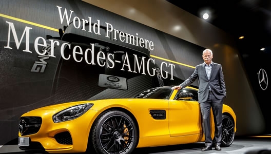 Süper spor Mercedes-AMG GT dünyaya tanıtıldı